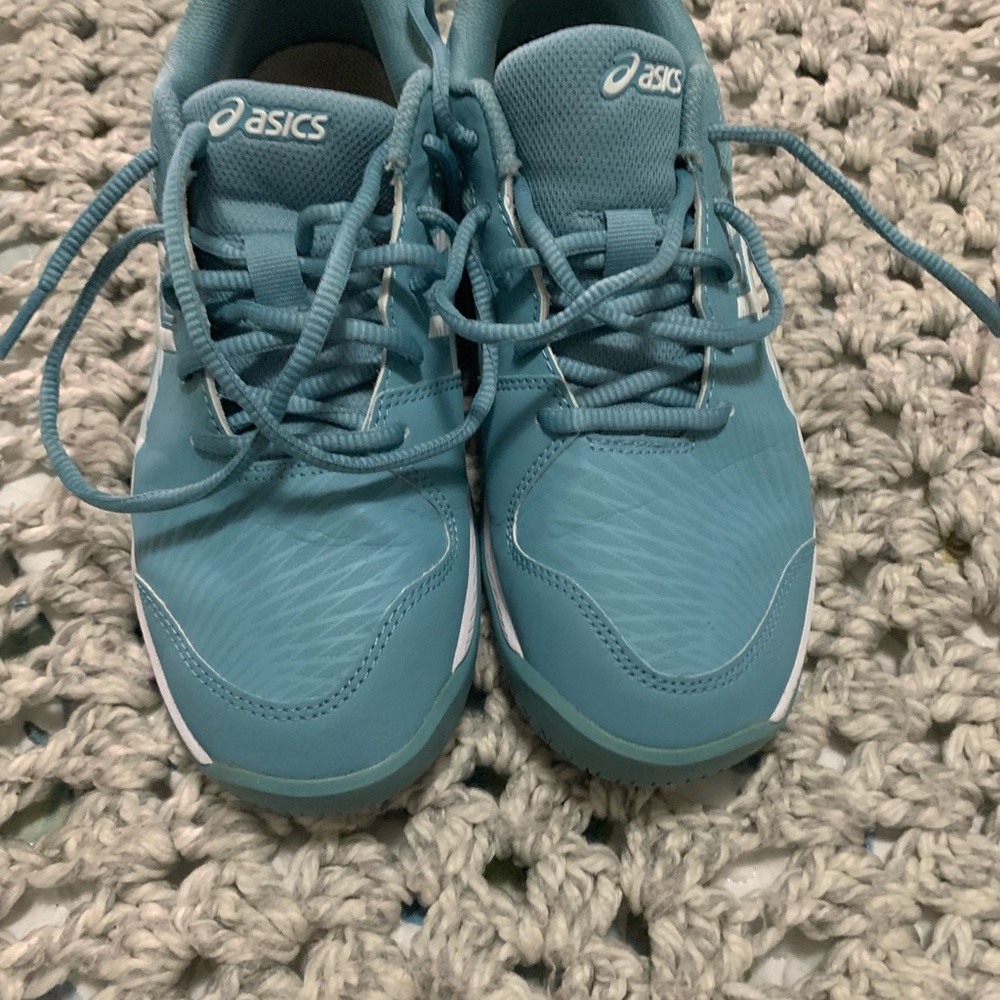 Asics Gel Game 9 tennis shoes.